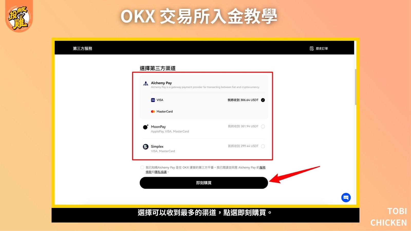 2024最新｜ OKX入金 教學：台幣買比特幣、OKX 交易所怎麼入金