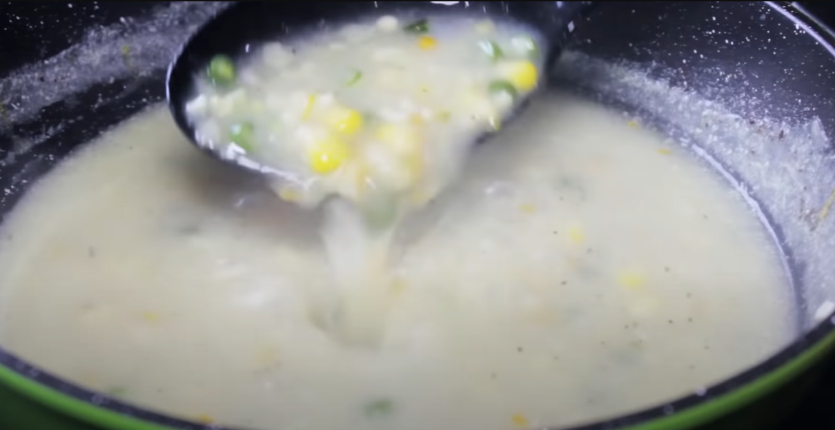 Indian Style Sweet Corn Soup