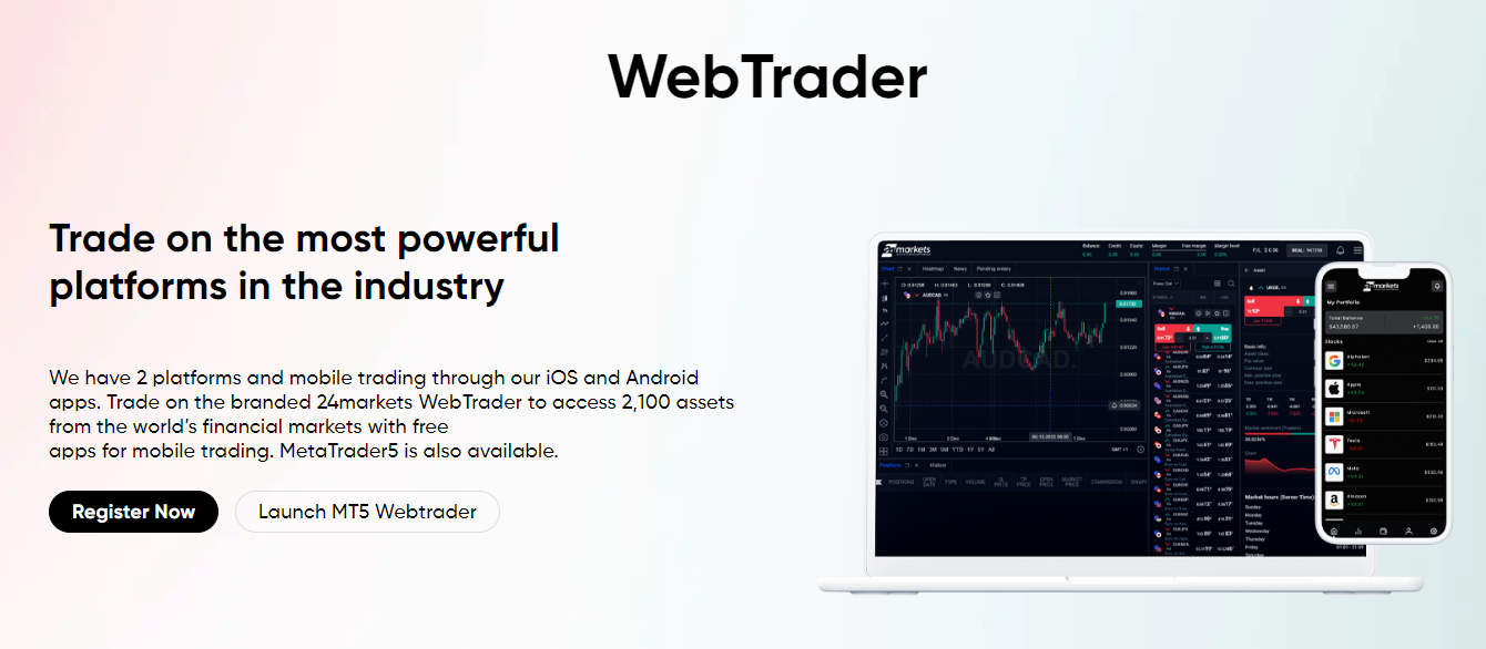 24markets.com WebTrader