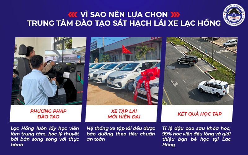 Trung tam dao tao va sat hach lai xe Lac Hong