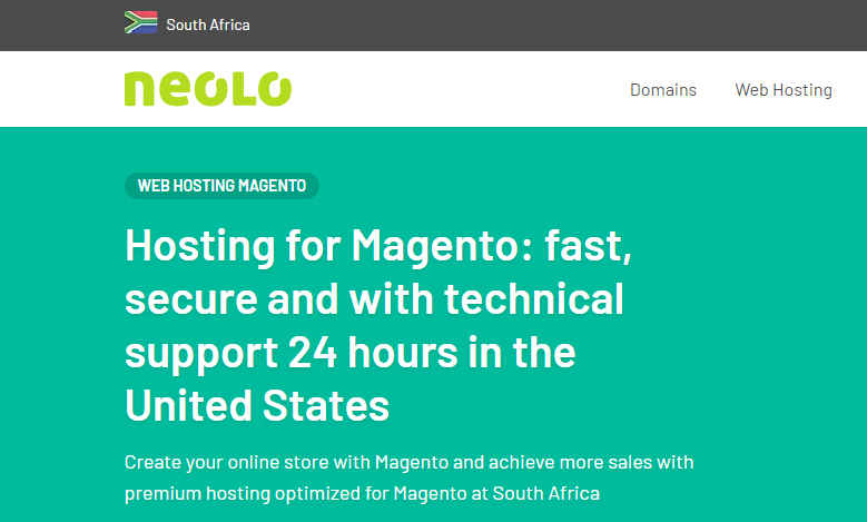 Neolo web hosting Magento