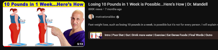 Losing 10 Pounds in 1 Week - Motivationaldoc
