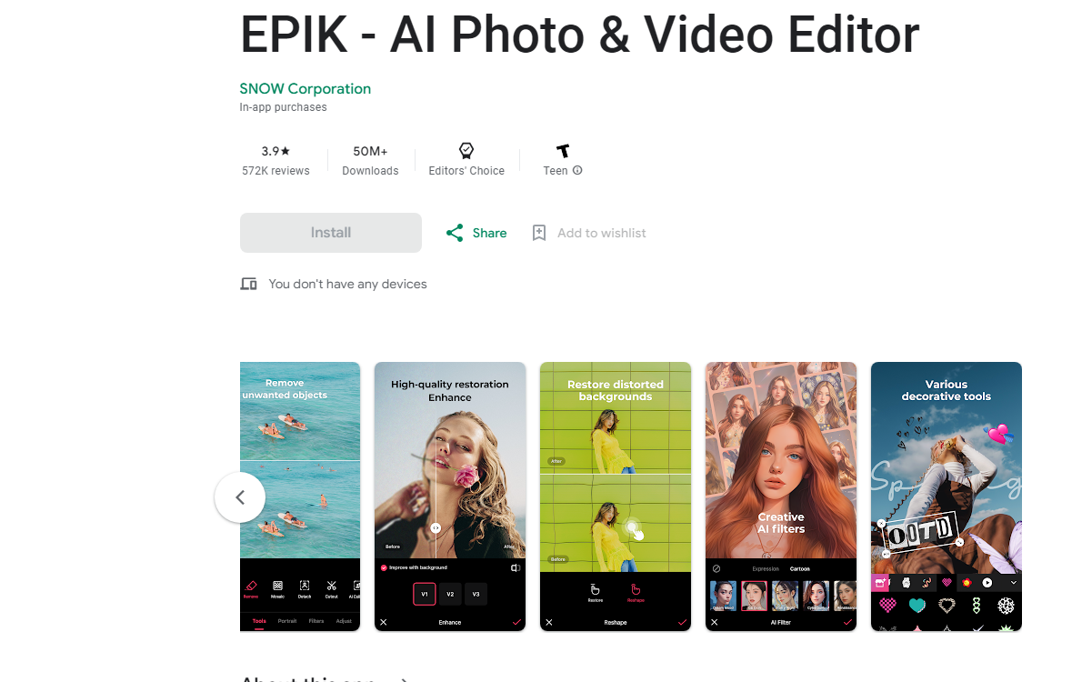 EPIK para Fotos de Anuario Escolar