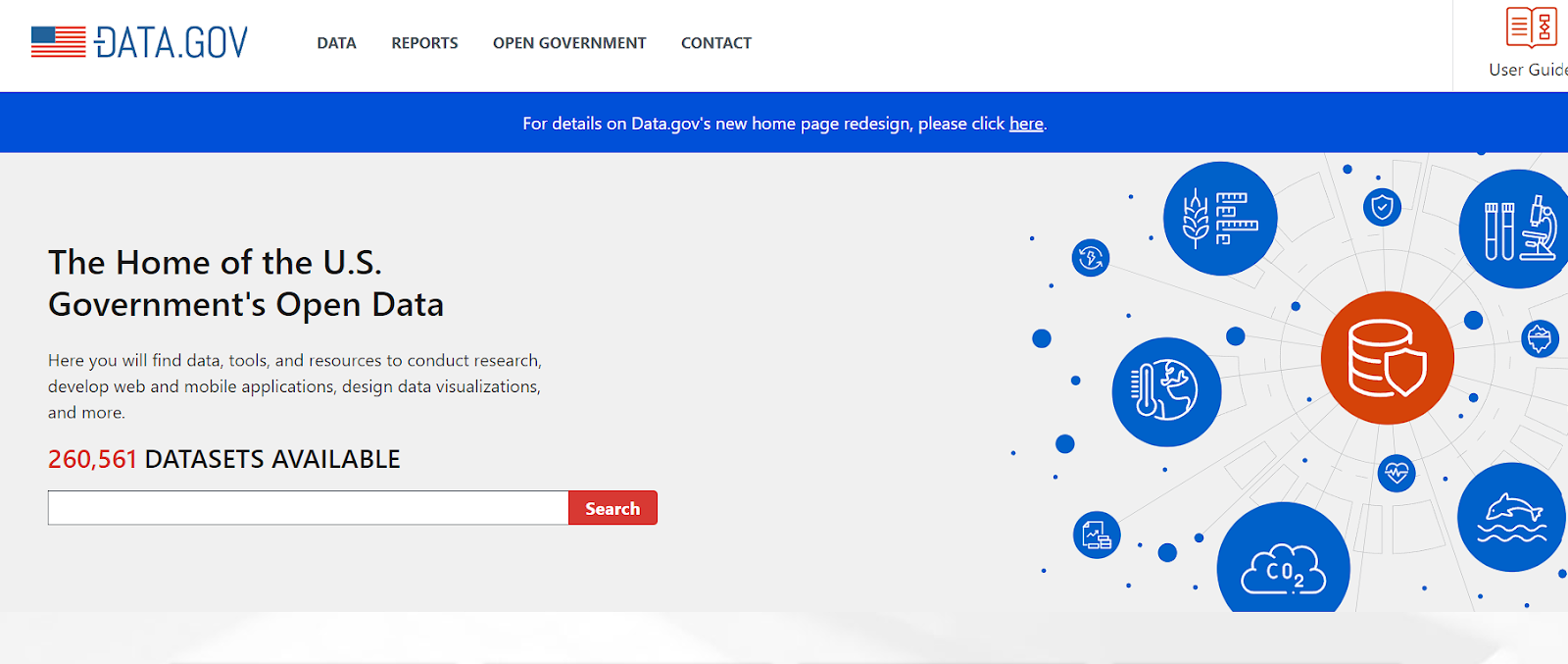 Data Gov Political App