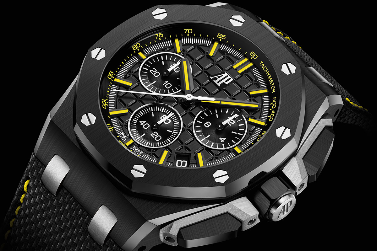 Royal Oak Offshore Black Ceramic Chronograph Inspired by the Limited Edition ‘End of Days’ 43 mm