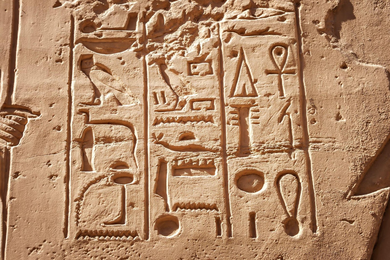 Egyptian hieroglyphs