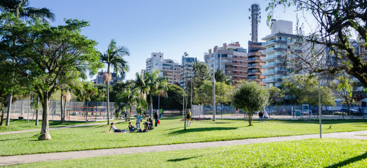 vida ao ar livre no bairro Petrópolis em Porto Alegre