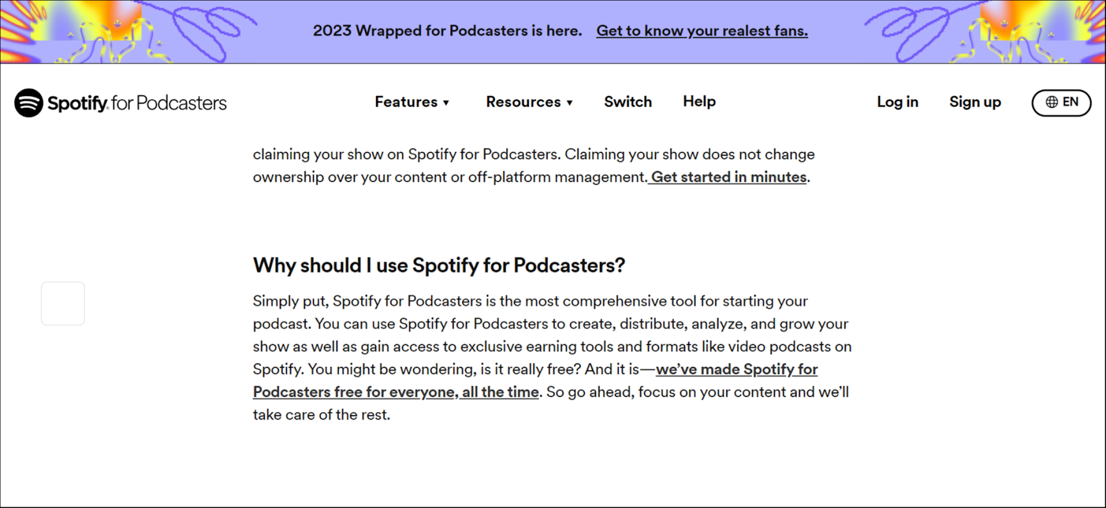 Cost To Put a Podcast on Spotify