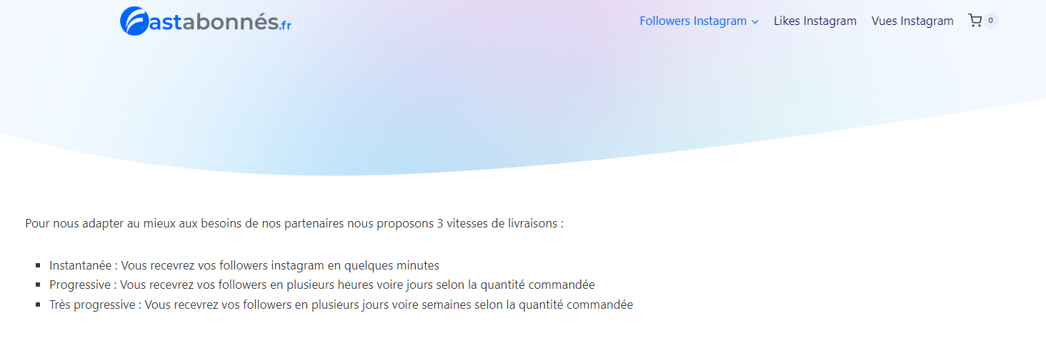 Fastabonne : acheter des followers sur Instagram