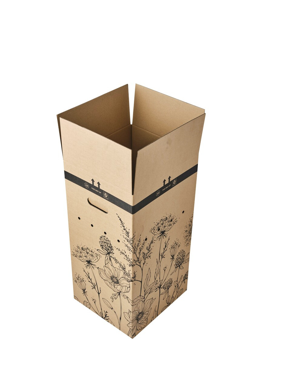 cardboard flower boxes