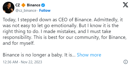 Binance Announcement Shocked Everyone