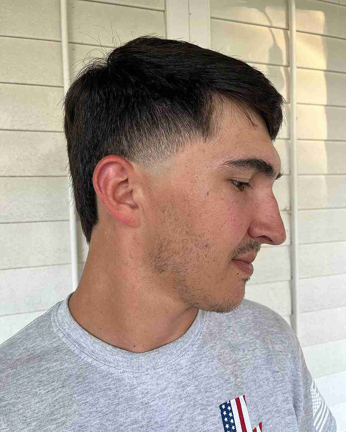 Low Taper With Side Bangs