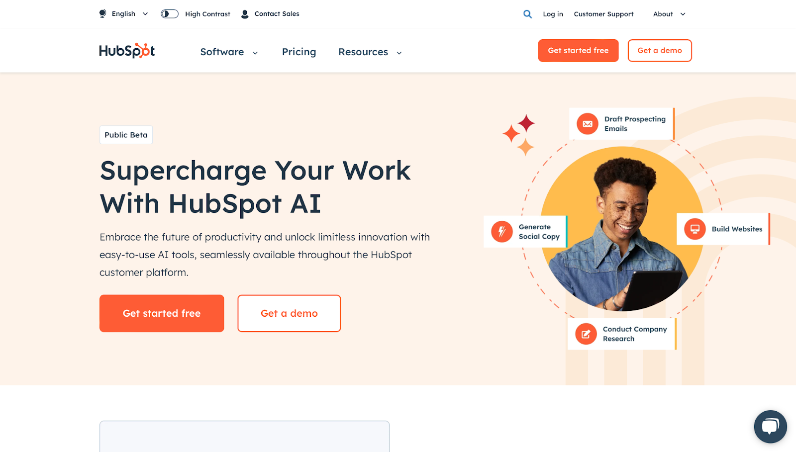 ai for customer segmentation tools, hubspot
