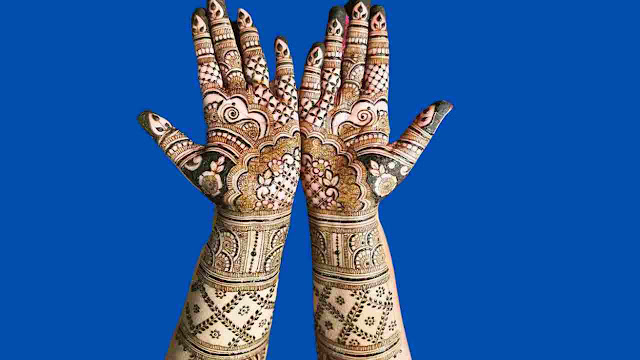 holi special mehndi design