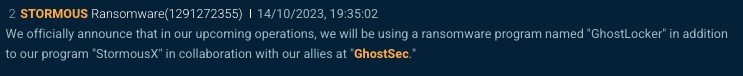 GhostSec’s joint ransomware operation and evolution of their arsenal
