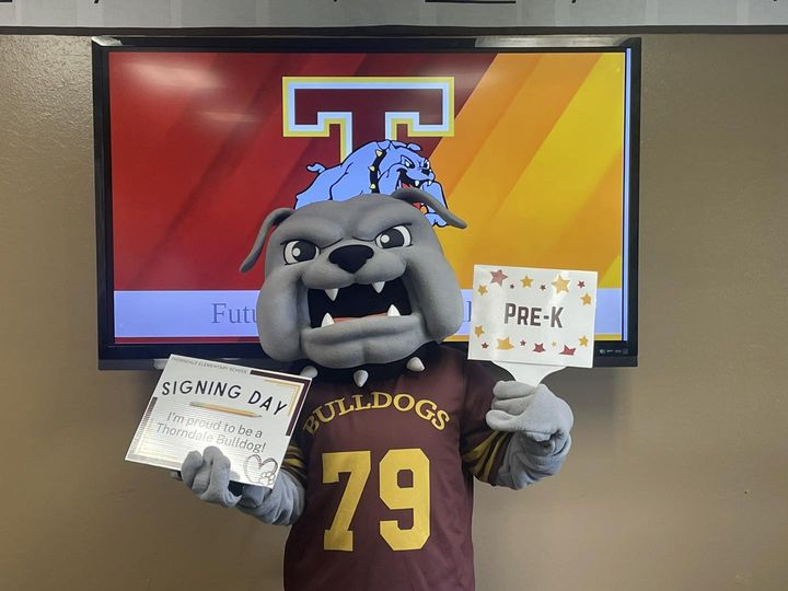 Bulldog Mascot