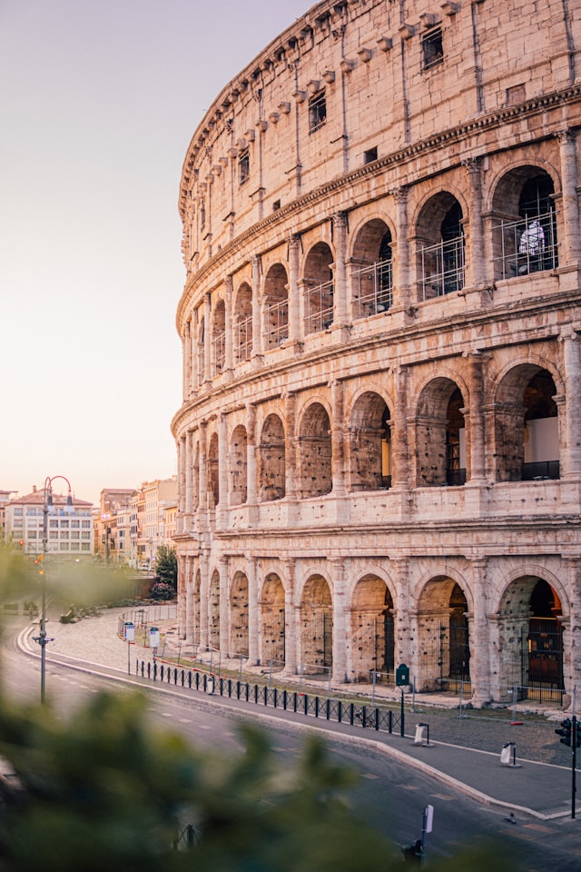 The colosseum in Rome is a testament of preservation by generations of architects