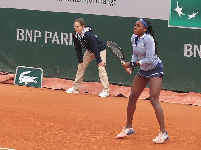spotcovery-Coco Gauff playing at Roland Garros-black-tennis-players-who-have-featured-in-the-australian-open