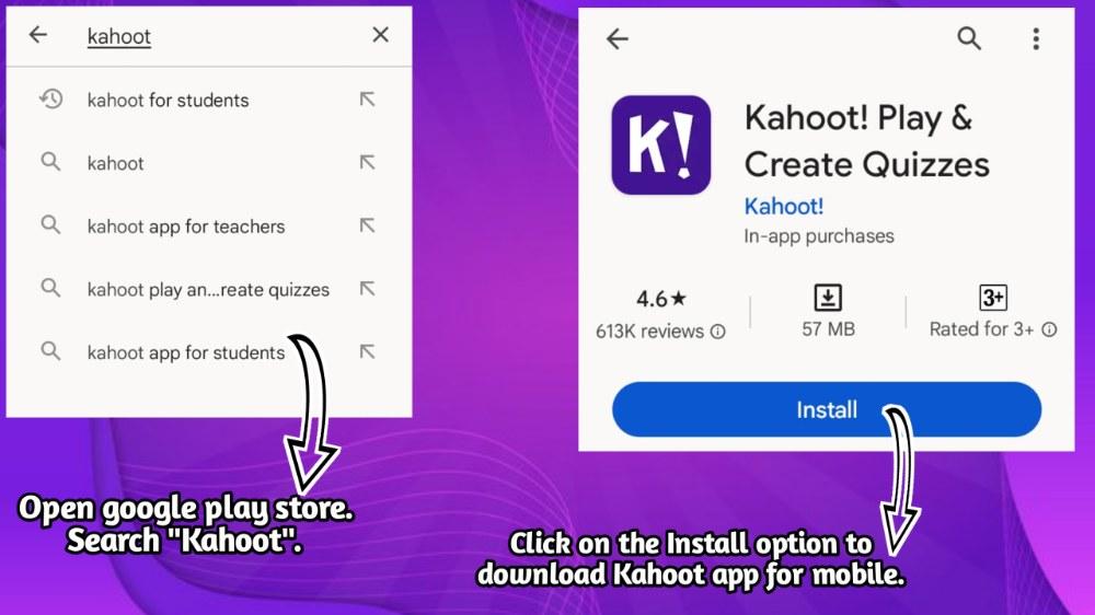 Kahoot App Download Step By Step Guidance