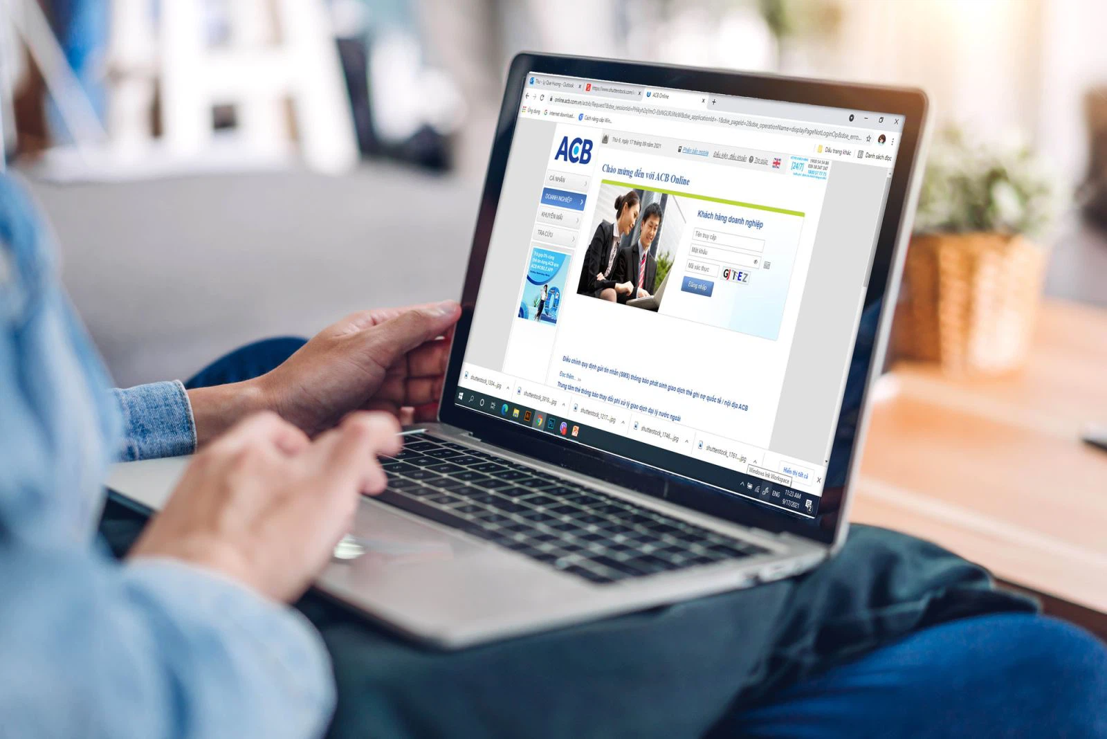 Thay đổi số điện thoại ACB online