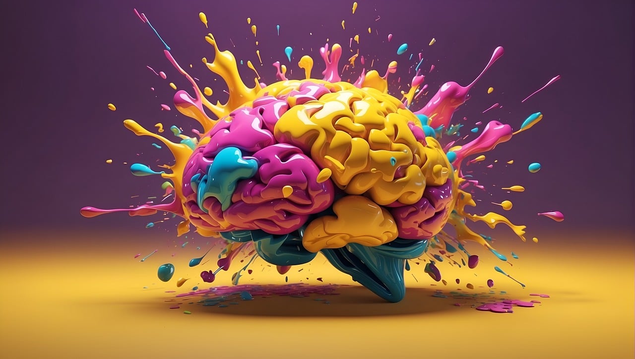 AI generated brain AI Content Creation