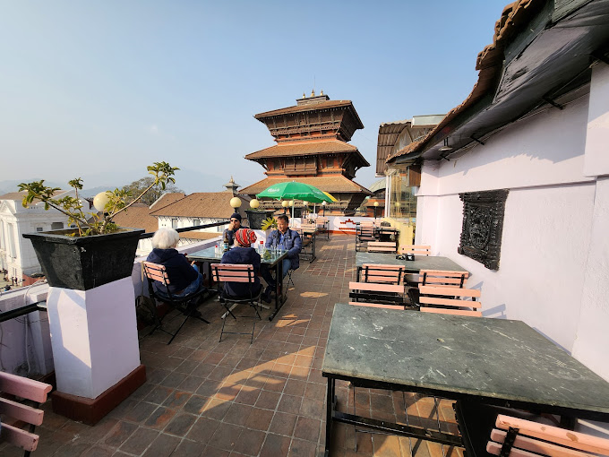 Durbar view restaurant with heritage view 