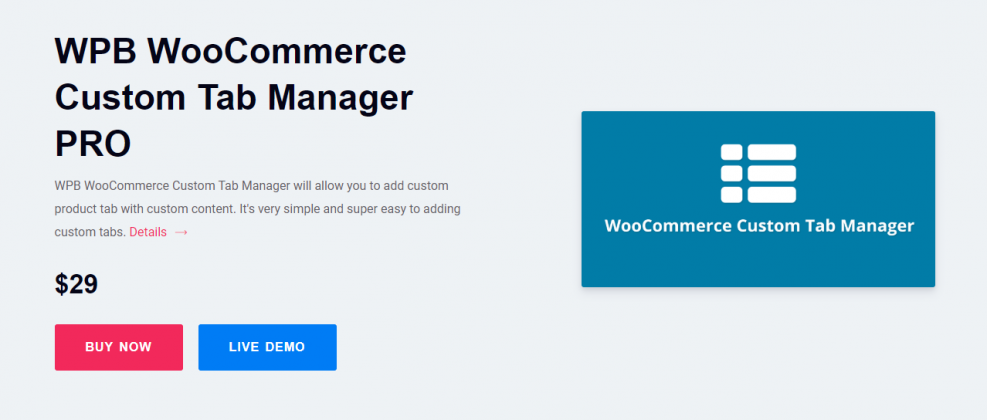 Best WooCommerce Tab Manager Plugins 8