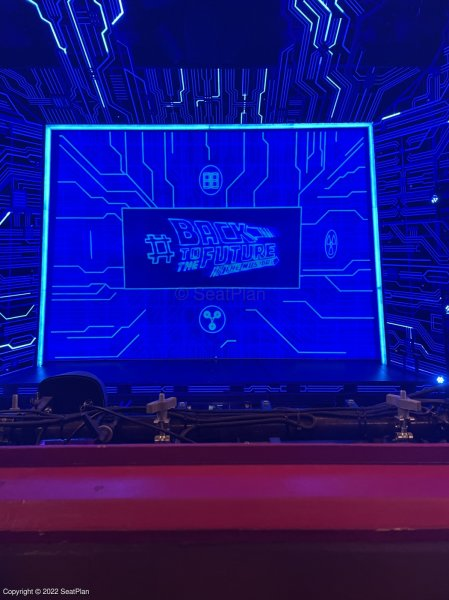 SeatPlan Back to the Future view from seat Dress Circle Seat A20
