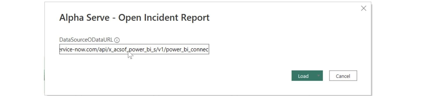 Incident Report for Power Bi Connector