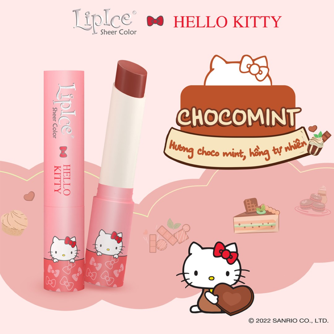 Son dưỡng có màu LipIce Sheer Color Hello Kitty