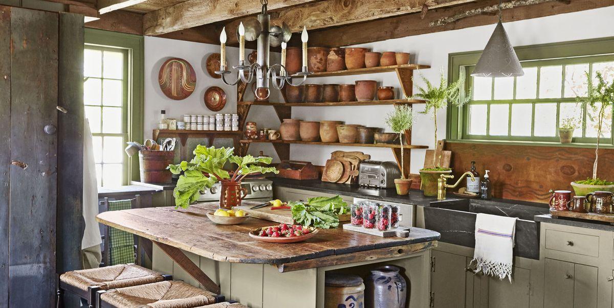 30 Farmhouse Kitchen Ideas - Rustic Farmhouse Kitchens