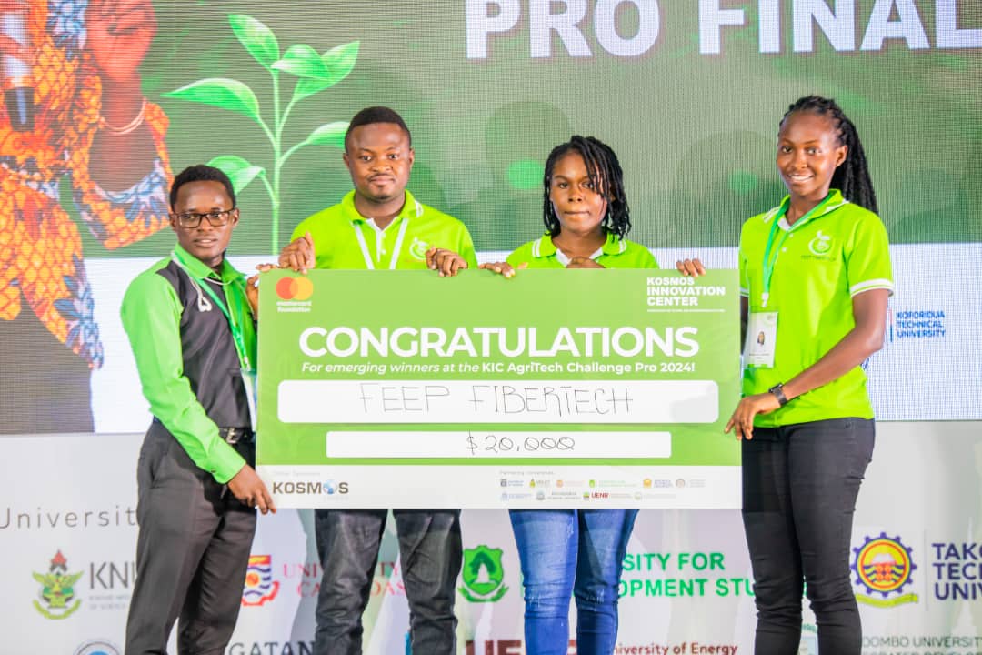 THREE TEAMS FROM UENR SECURED US$75,000 AS STARTUP CAPITAL AT THE 2024 KIC AGRITECH PRO FINAL, University of Energy and Natural Resources - Sunyani