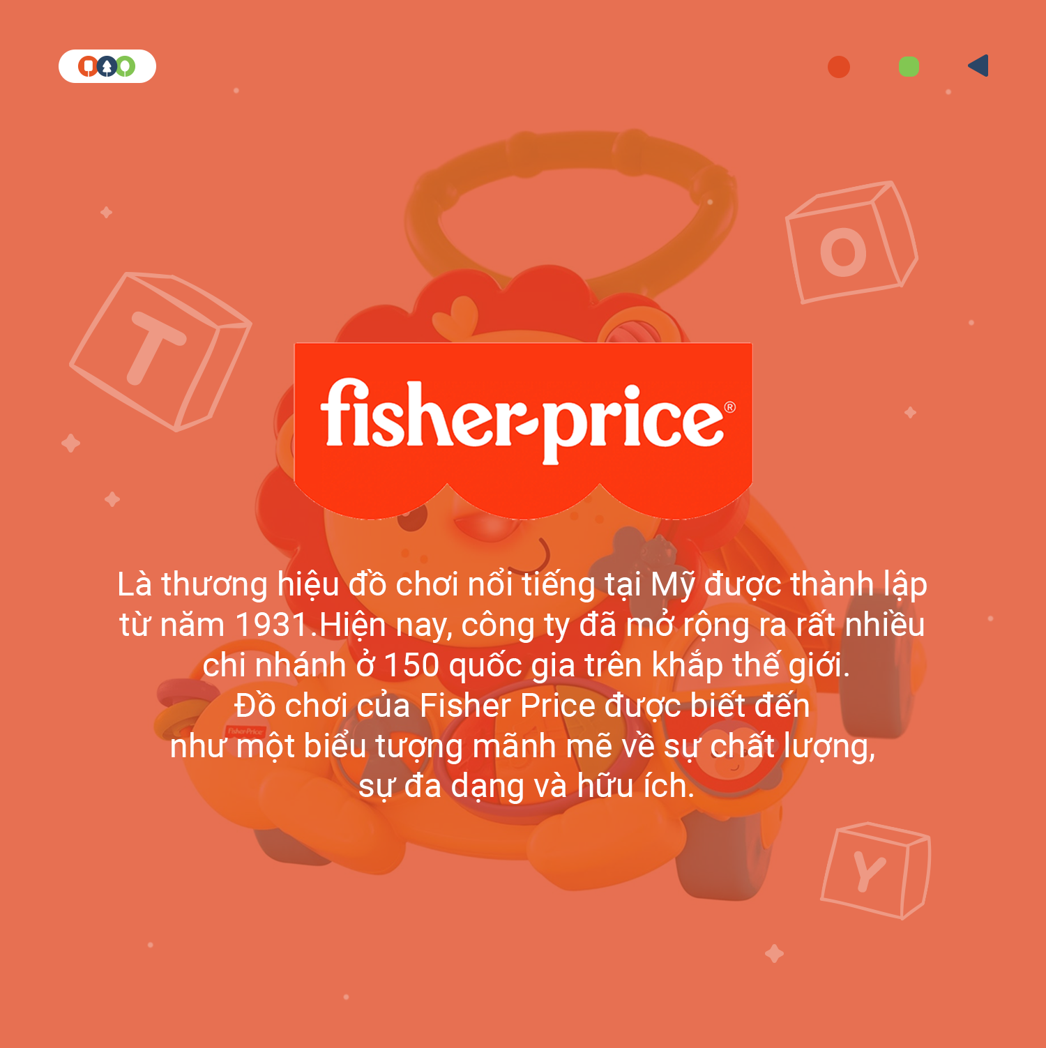 đồ chơi Fisher Price