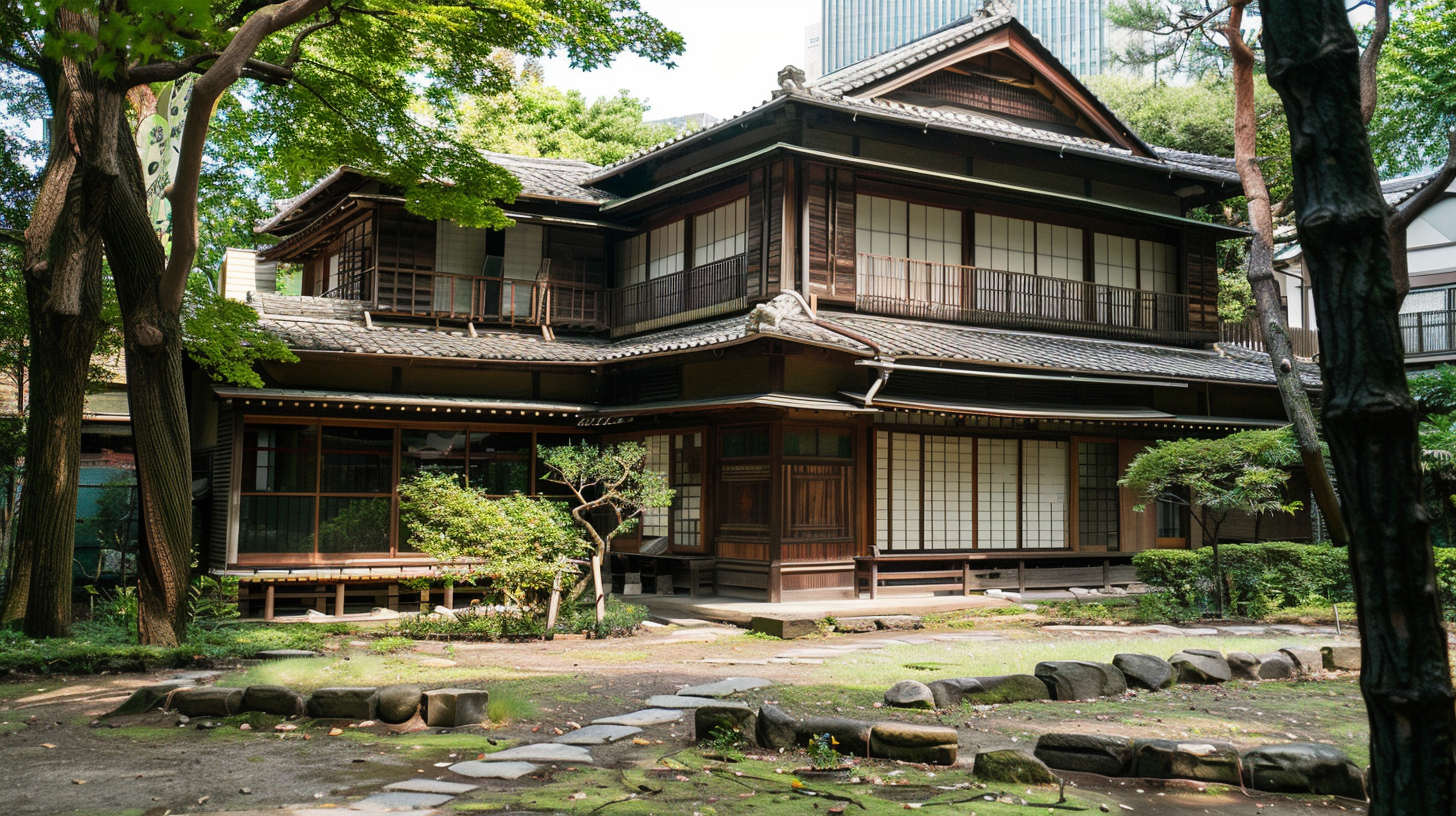  A spacious wooden house with a rustic charm, surrounded by Tokyo's natural beauty