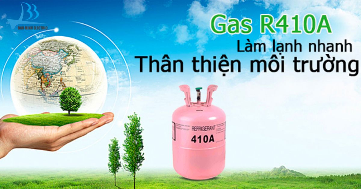 Gas không gây tổn hại tới môi trường