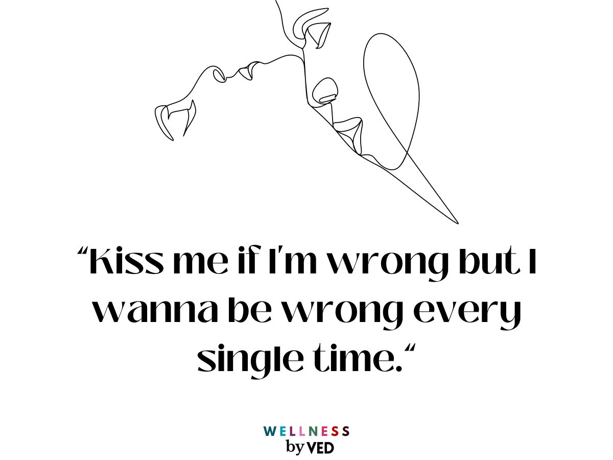 flirty quotes about kissing