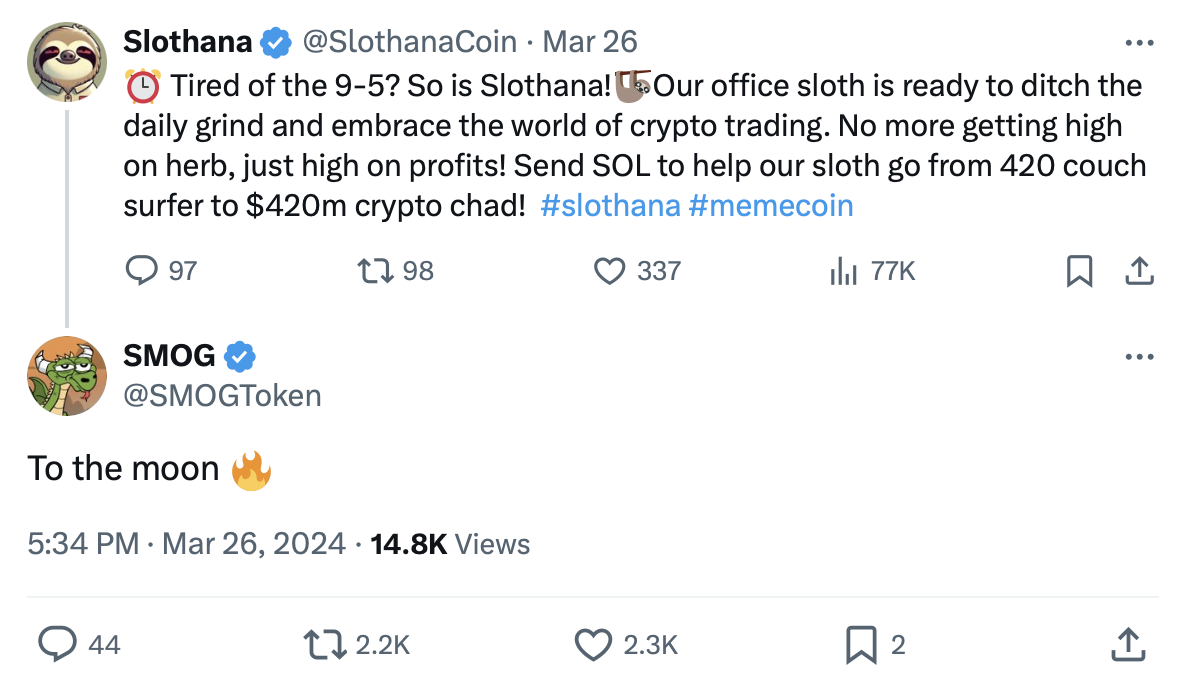 Traders think Slothana could be the next big Solana meme coin - 4