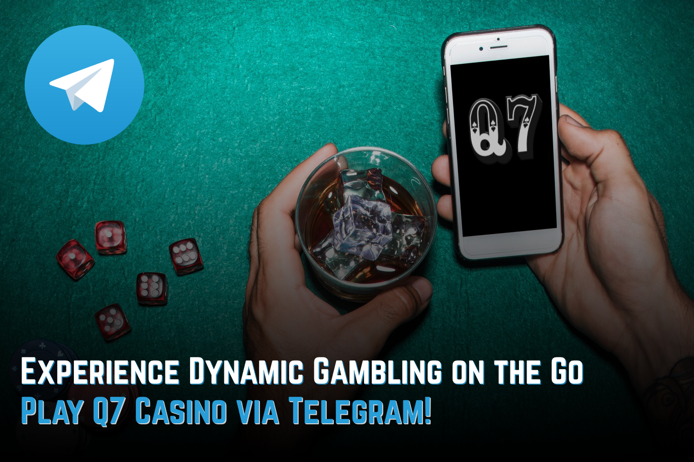 Experience Dynamic Gaming on the Go - Play Q7 Casino via Telegram!