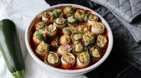 Zucchini cannelloni