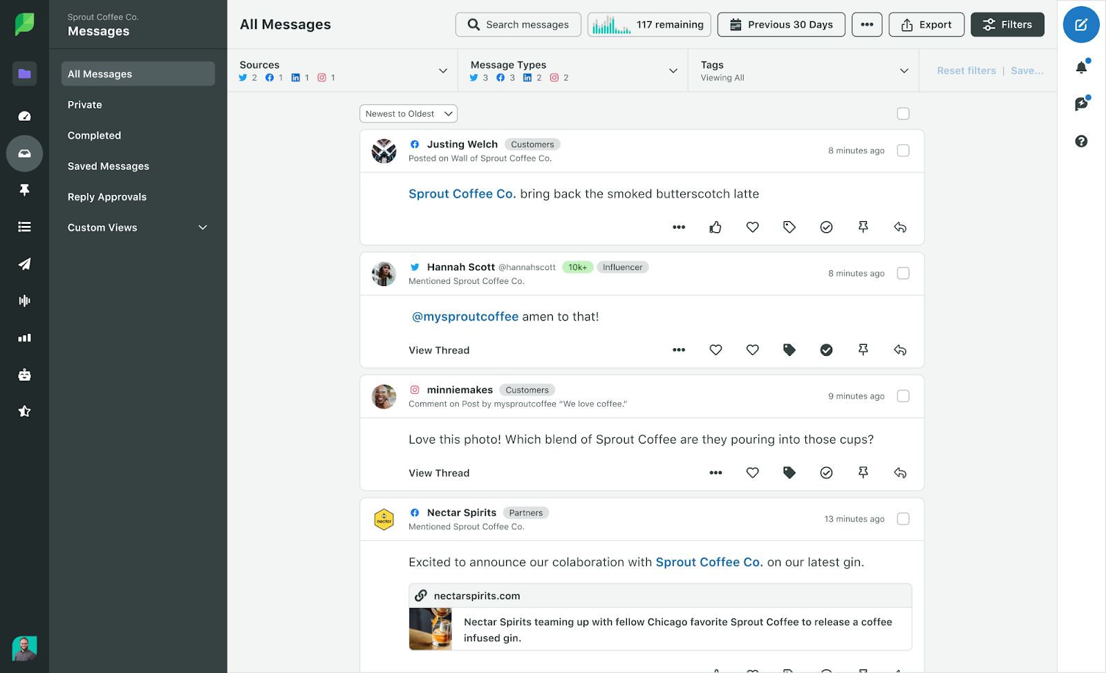 monitor and respond to comments, messages, and reviews