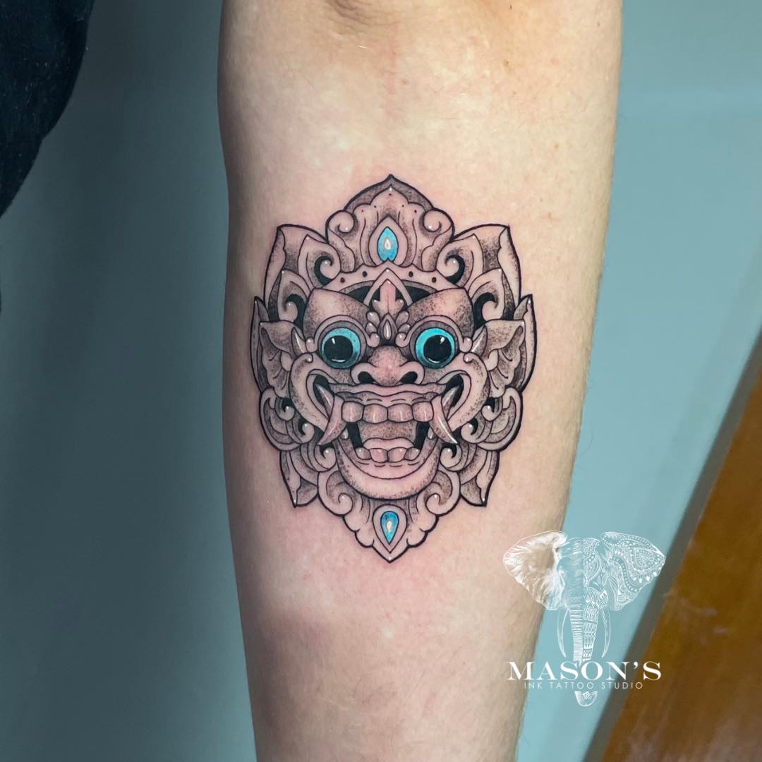 Arm Barong Tattoo by Mason’s Ink Tattoo Studio