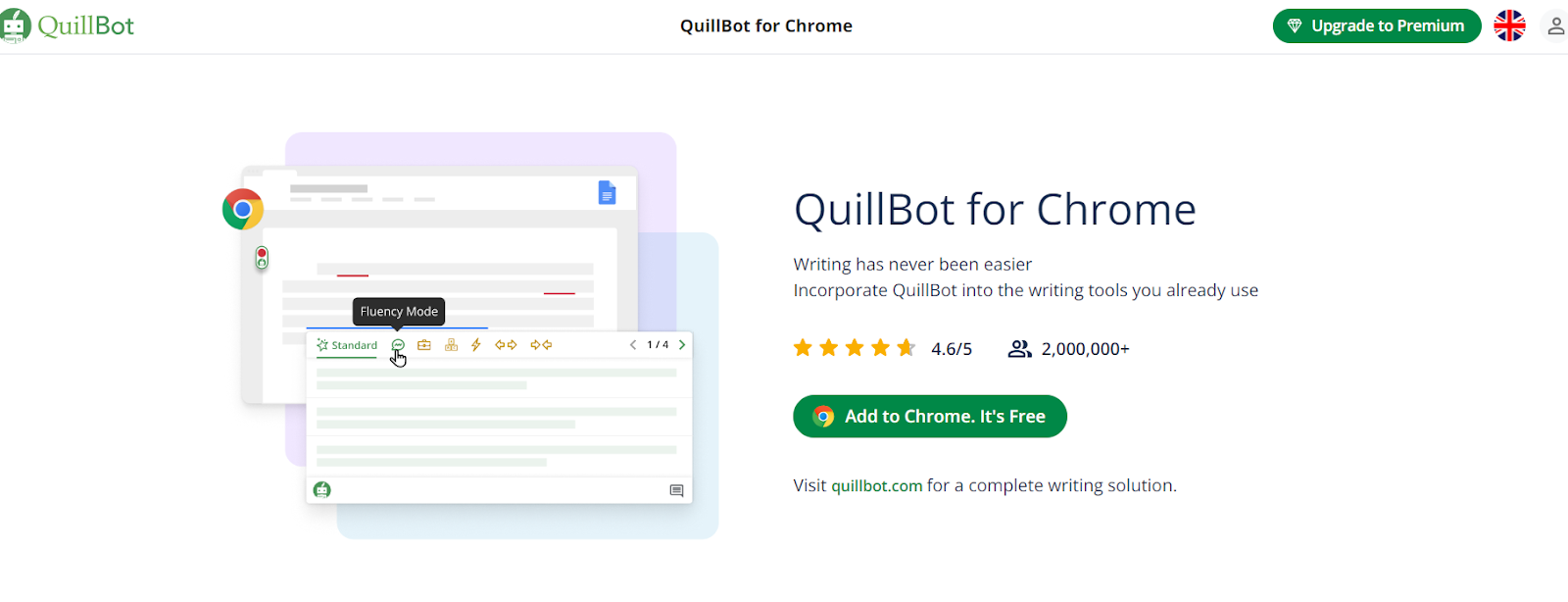 Quillbot AI writing assistant