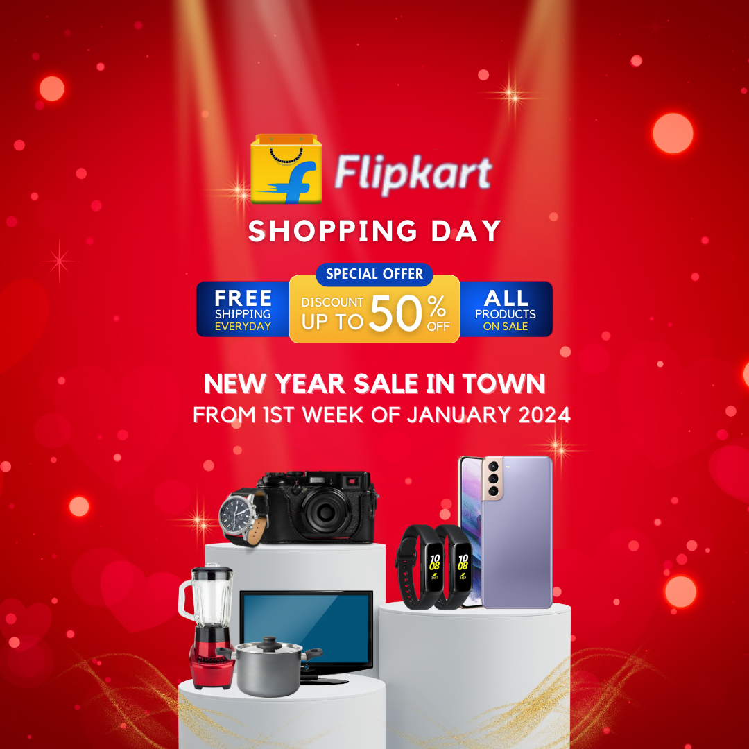 New Year sale on Flipkart 2024
