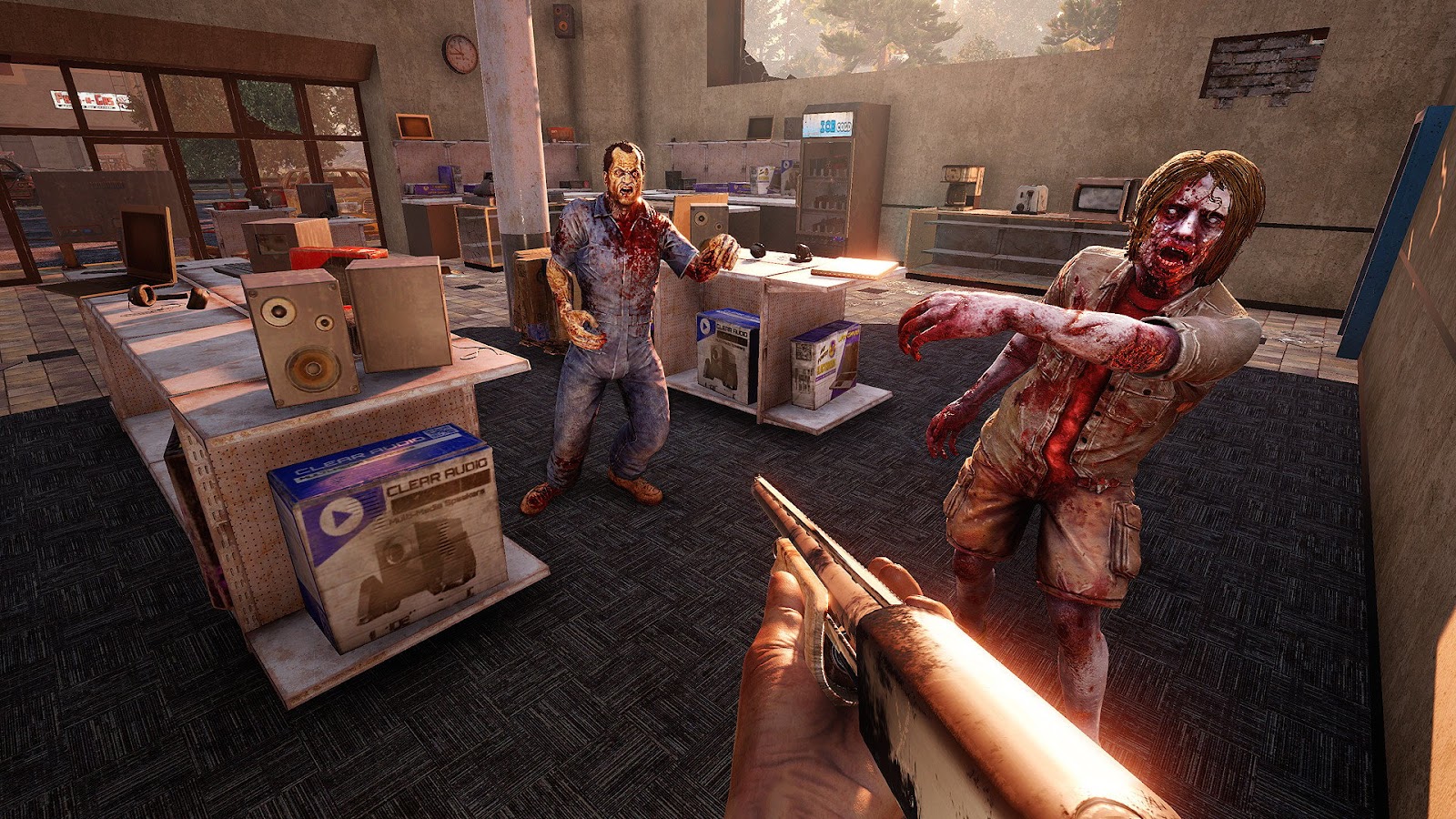 7 Days to Die menyerang sekelompok zombie
