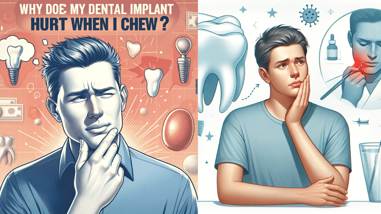 Why Does My Dental Implant Hurt When I Chew