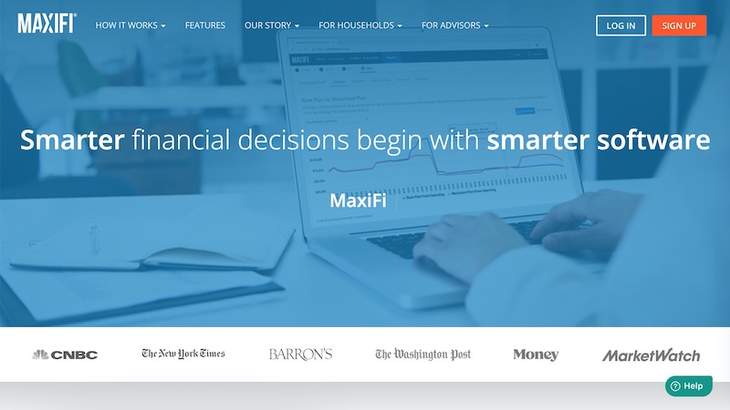 Maxifi homepage