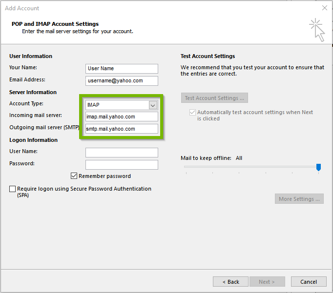 How to Configure Email Client with Yahoo IMAP & POP Settings