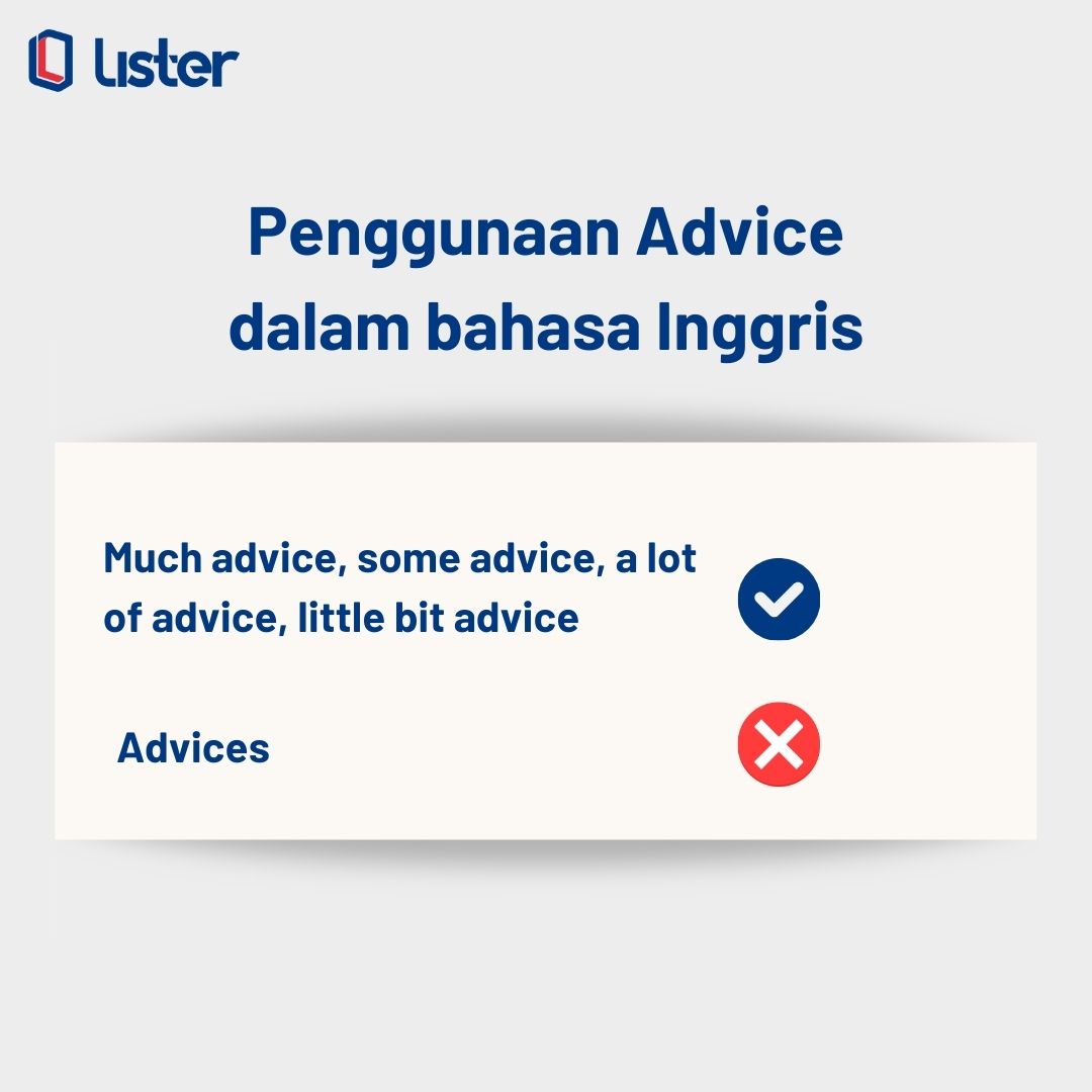 perbedaan advice dan advise