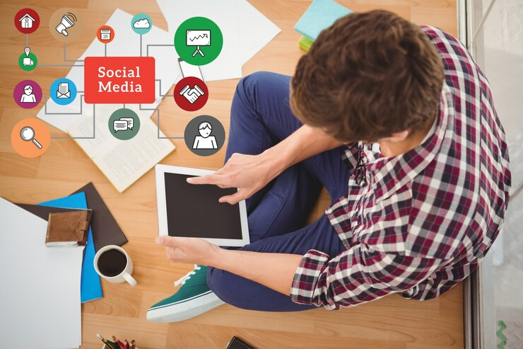 Workplace apps highlighting social media's professional impact.