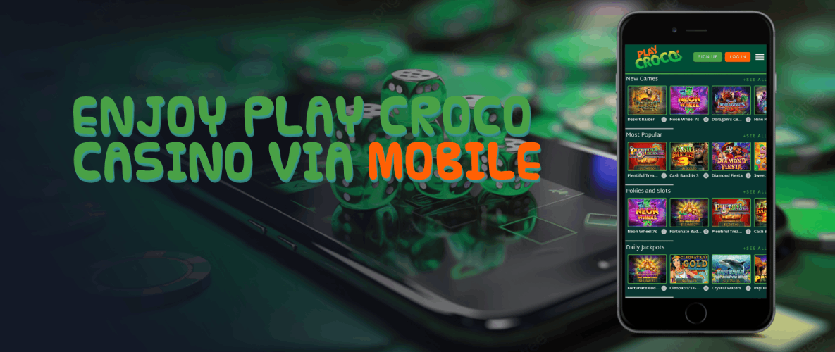 Play Croco Casino Mobile